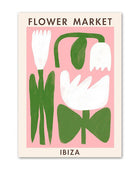Moderne Flower Market Canvas Posters