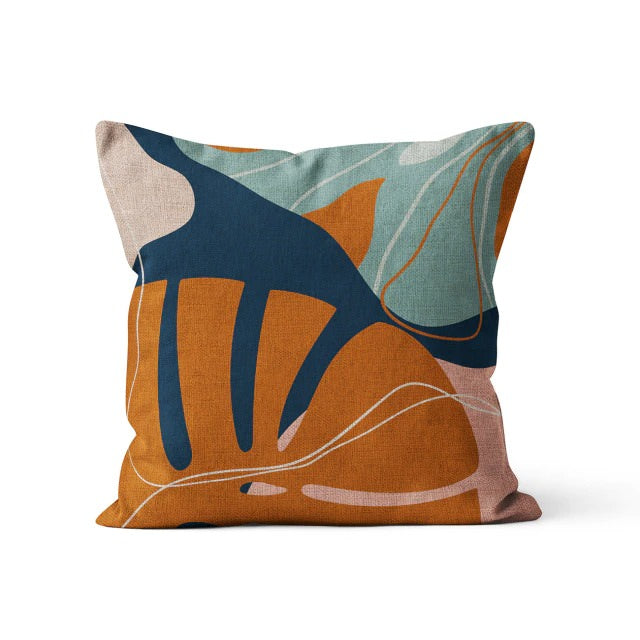 Kussenhoezen met Monstera Bladeren Print