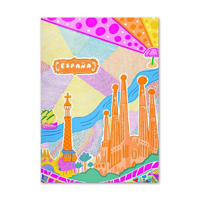 Moroccan Vibes Canvas Posters