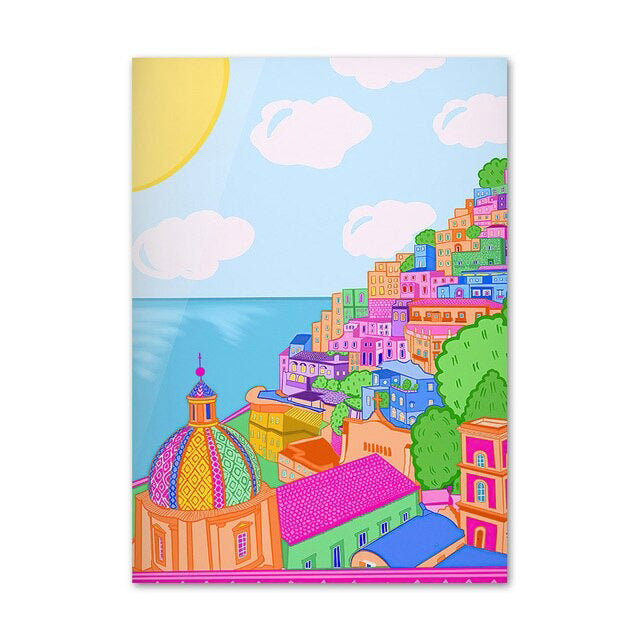 Moroccan Vibes Canvas Posters