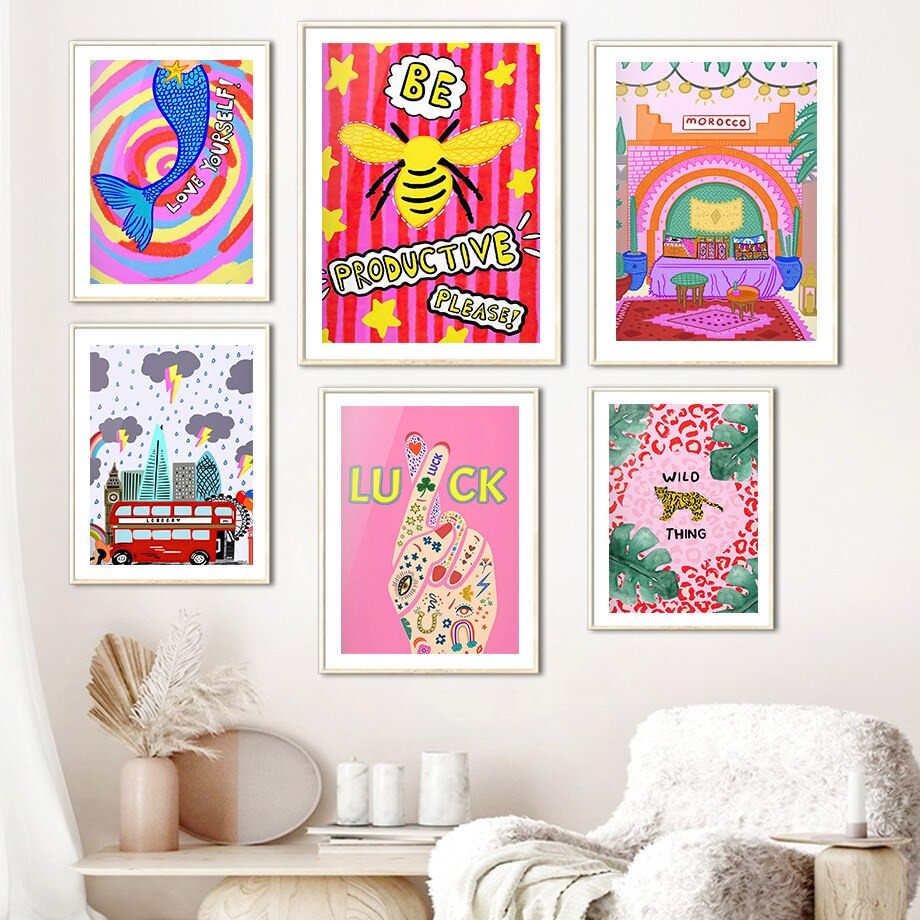 Moroccan Vibes Canvas Posters