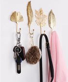 Golden Leaf Wall Hook
