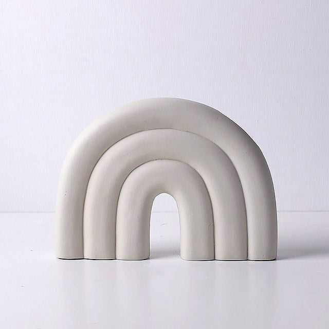 Pastel U-vormige Keramische Vaas