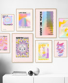 Gradient & Quotes Canvas Posters