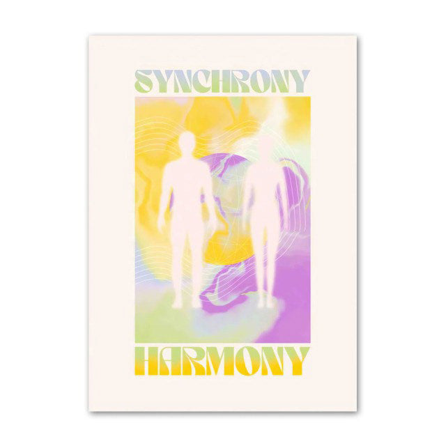 Gradient & Quotes Canvas Posters