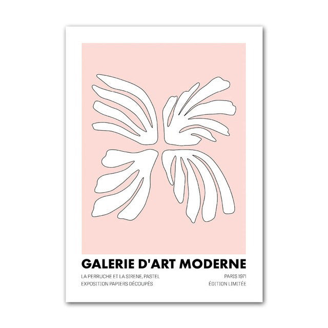 Pastel Minimalistische Kunst Canvas Posters
