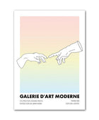 Pastel Minimalistische Kunst Canvas Posters