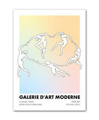 Pastel Minimalistische Kunst Canvas Posters