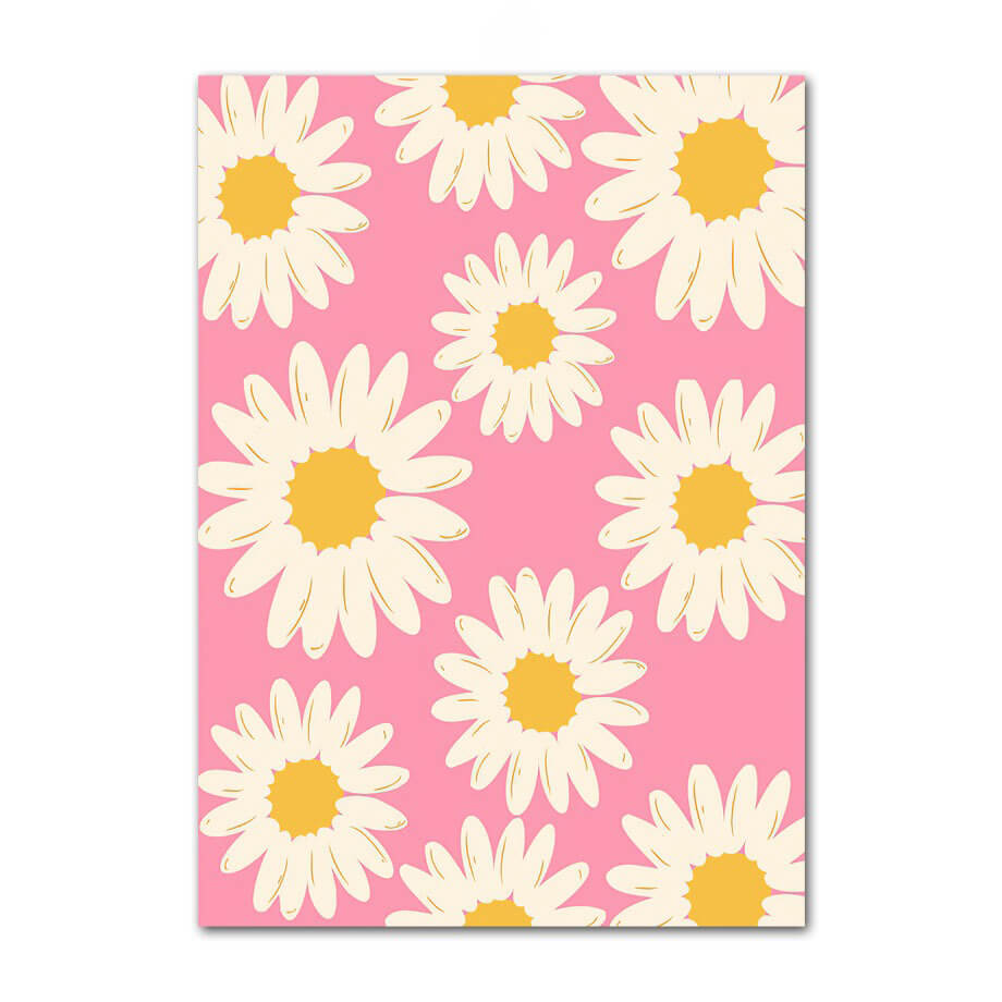 Pastel Roze Kunst Canvas Posters