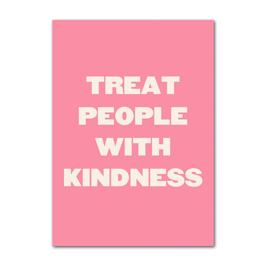 Pastel Roze Kunst Canvas Posters