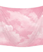 Pastelkleurig Wolken Wandtapijt