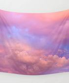 Pastelkleurig Wolken Wandtapijt