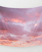 Pastelkleurig Wolken Wandtapijt