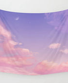 Pastelkleurig Wolken Wandtapijt