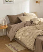 Mini Geruite Pastel Beddengoedset