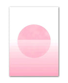 Paarse Minimalistische Canvas Posters