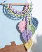 Pastelkleurige Regenboog Macramé