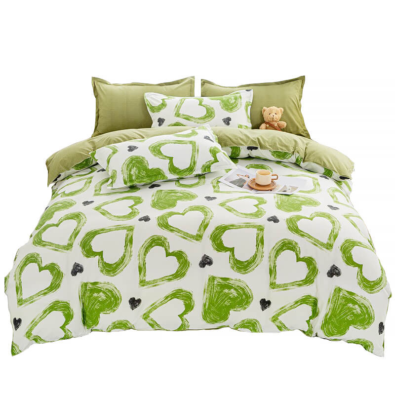 Groene Hartjes Beddengoedset