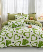Groene Hartjes Beddengoedset