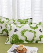 Groene Hartjes Beddengoedset