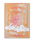Pastel Beige Gradients Canvas Posters