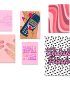 Think Pink Canvas Posters
