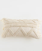 Beige Boho Kussenhoes