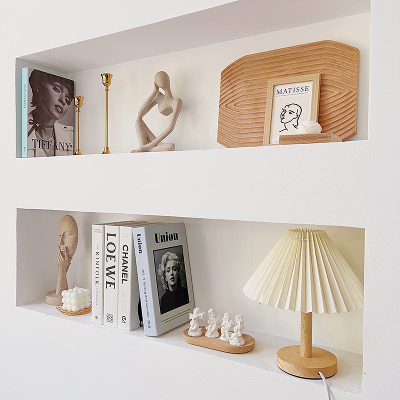 Geplooide Tafel Lamp