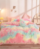 Zachte Fluffy Pluche Beddengoedset
