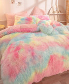 Zachte Fluffy Pluche Beddengoedset