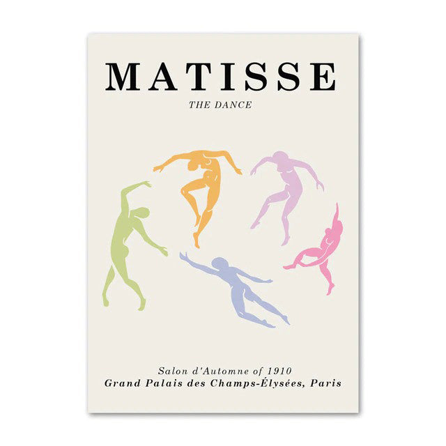 Pastel Paarse Kunst Canvas Posters
