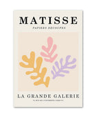 Pastel Paarse Kunst Canvas Posters