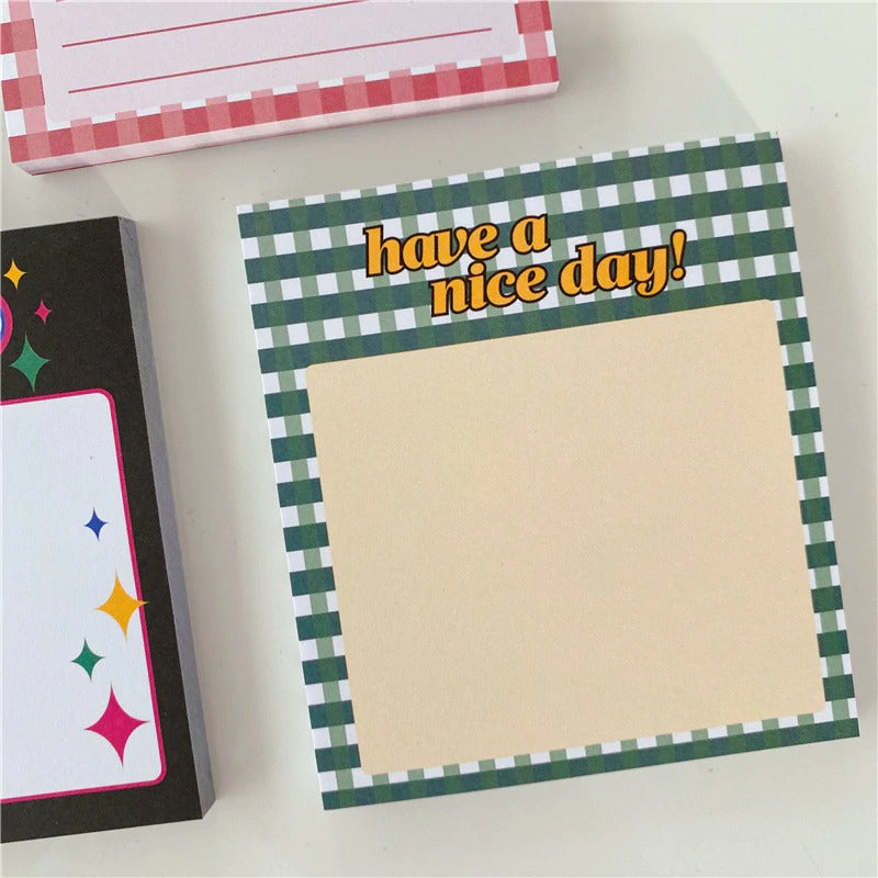 Schattige Memoblaadjes