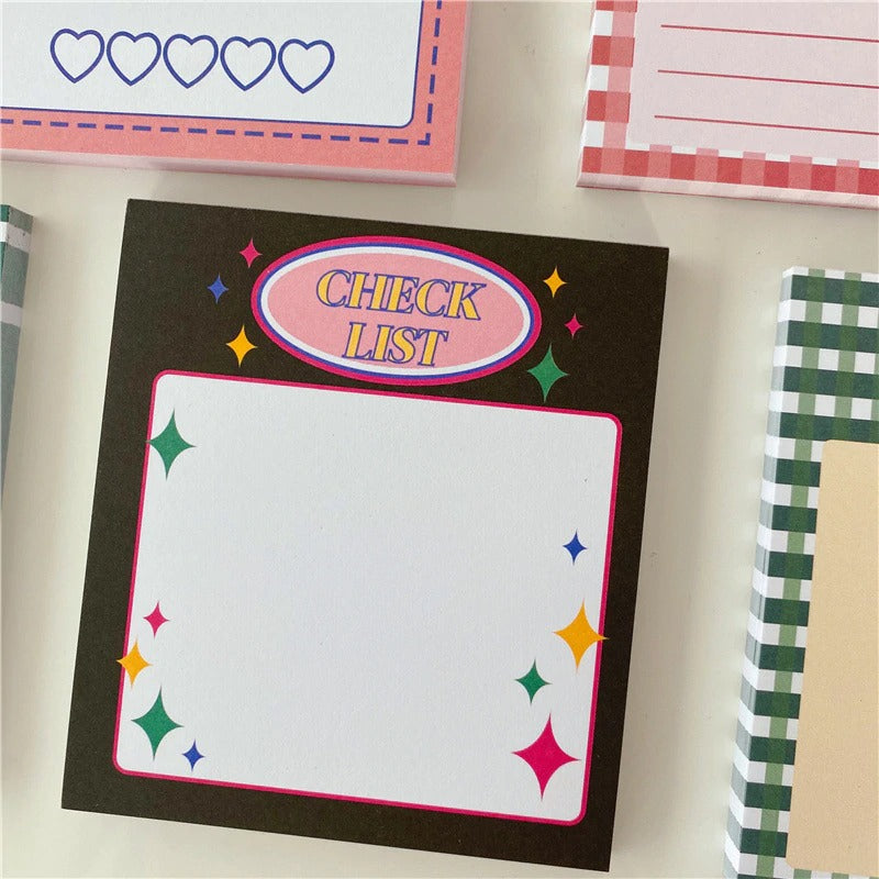 Schattige Memoblaadjes