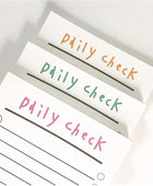 Daily Check Stickers