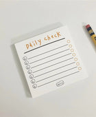Daily Check Stickers