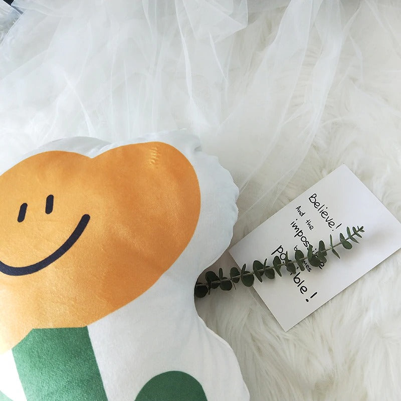 Happy Flower Decoratief Kussen