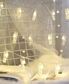 Clip String Lichtjes Set op Batterij