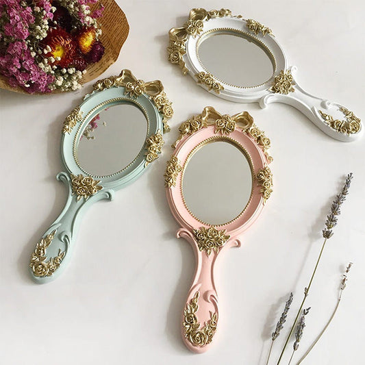Rococo Vintage Hand Spiegel
