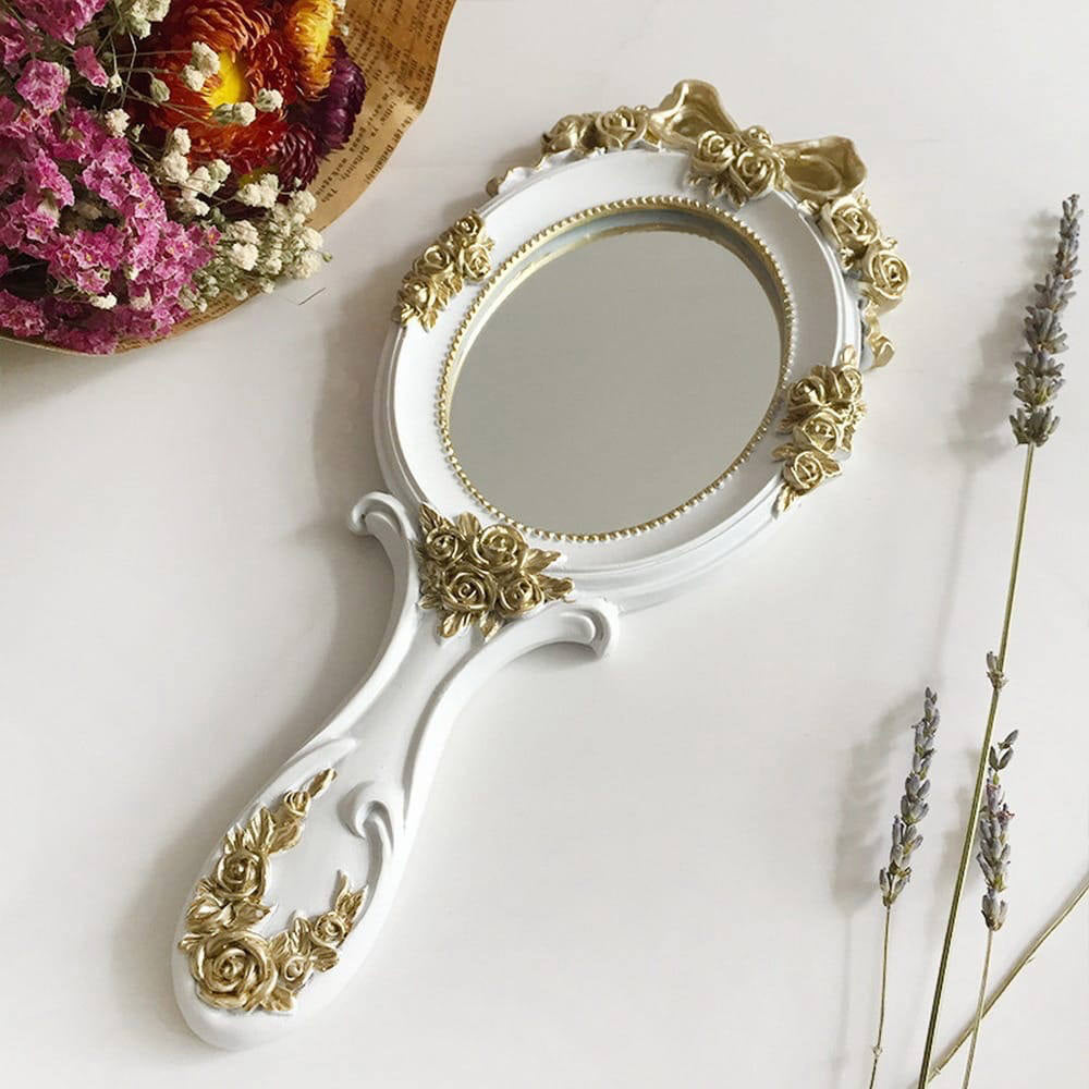 Rococo Vintage Hand Spiegel