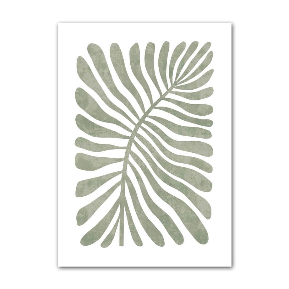Sage Green Aesthetic Ornamenten Canvas Posters