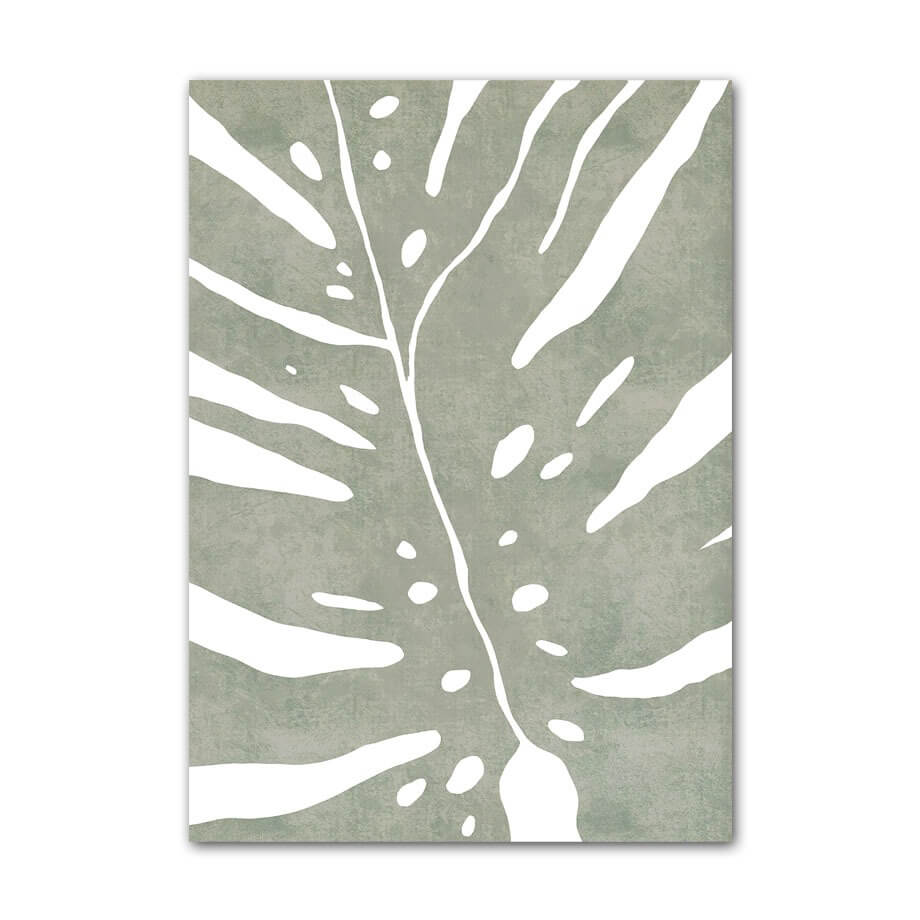 Sage Green Aesthetic Ornamenten Canvas Posters