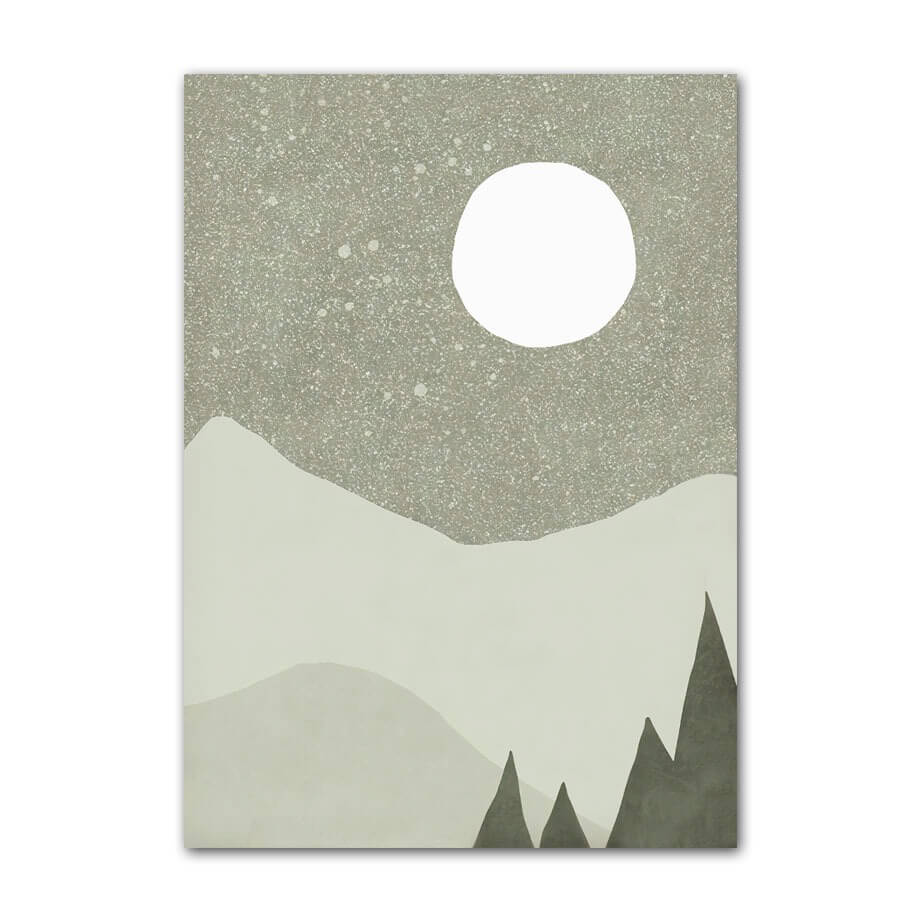 Sage Green Aesthetic Ornamenten Canvas Posters