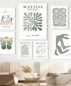 Sage Green Cut Outs Canvas Posters