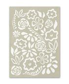 Sage Green Bloemen Canvas Posters