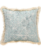 Shabby Chic Groene Kussenhoes