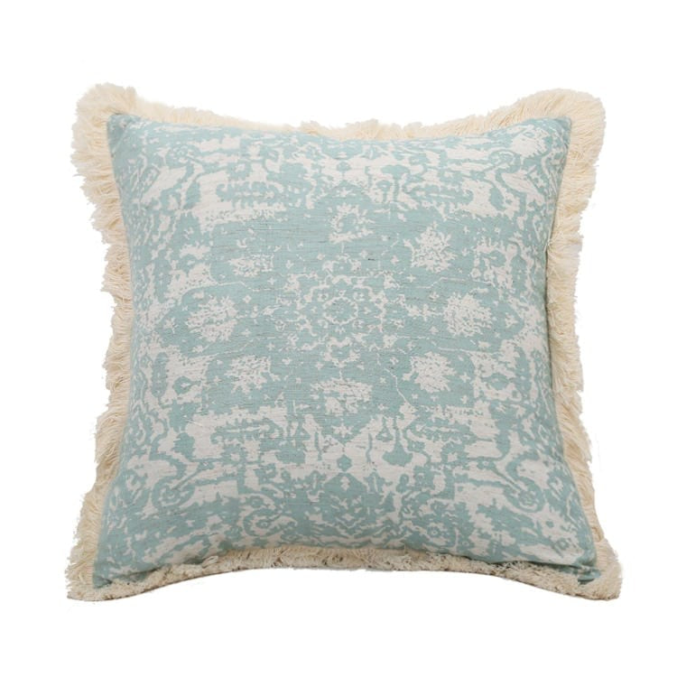 Shabby Chic Groene Kussenhoes