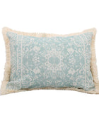 Shabby Chic Groene Kussenhoes