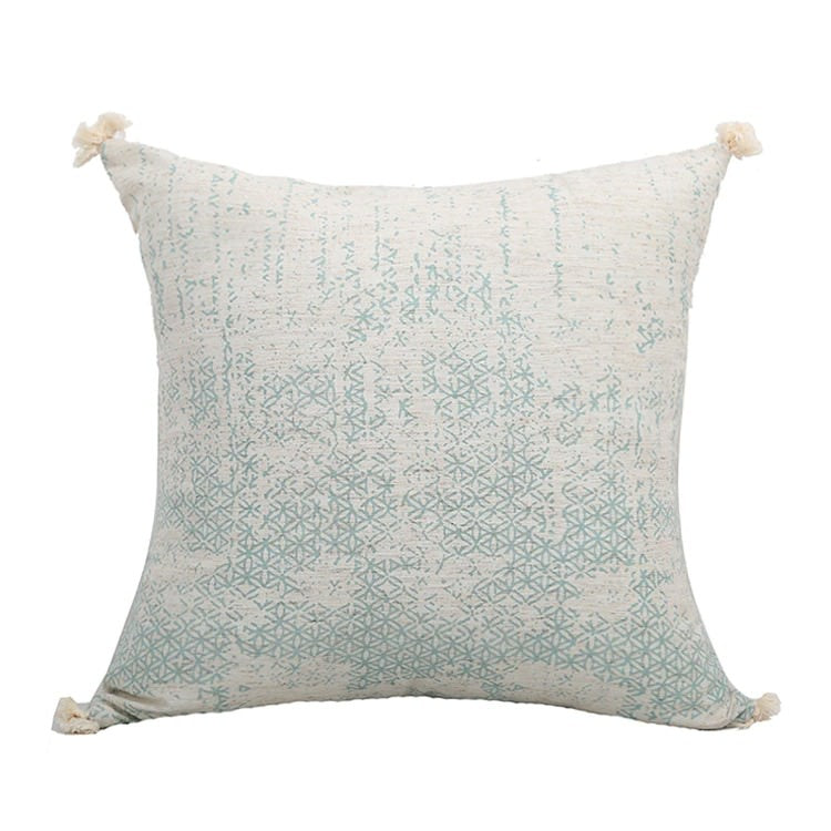 Shabby Chic Groene Kussenhoes