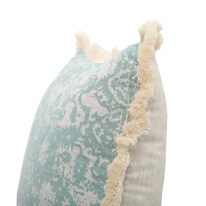 Shabby Chic Groene Kussenhoes
